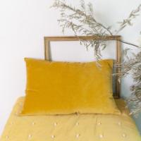 Grand Coussin Vague 50x75 Jaune