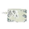 Trousse Plate en velours ANEMONE Beige