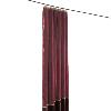 Goa rideaux duo doublés en velours Rubis