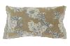 Coussin en velours imprimé ANEMONE Kaki