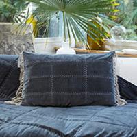 Coussin BOHO 50X75 cm Anthracite