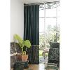 Goa rideaux duo doublés en velours Celadon