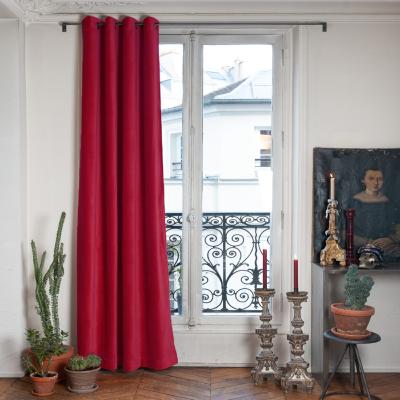 Lyric rideaux doublés en velours  140x280 cm Cerise