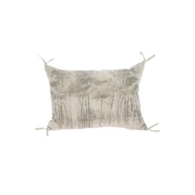 MANOSQUE Housse de coussin 25x35 cm imprimé monochrome Ananbô BEIGE