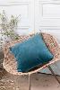 Coussin Lyric 45x45 Bleu orage