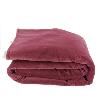 Bout de lit Médicis en velours de coton déhoussable - Terre Rouge